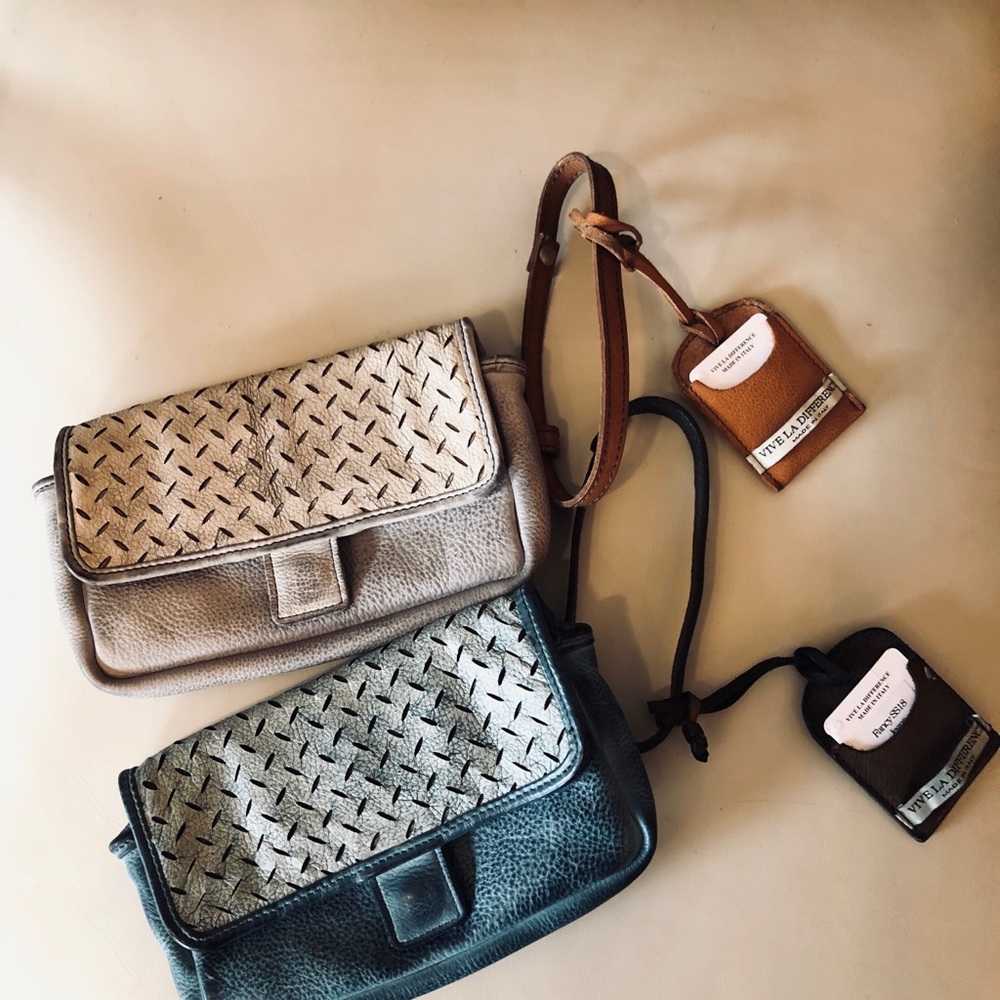 Hand made Italian wrist clutch